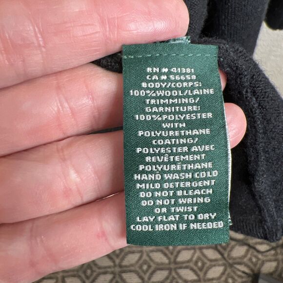 Ralph Lauren Open Draped Cardigan With Leather Lining Small Dress Casual‎ - Picture 8 of 14